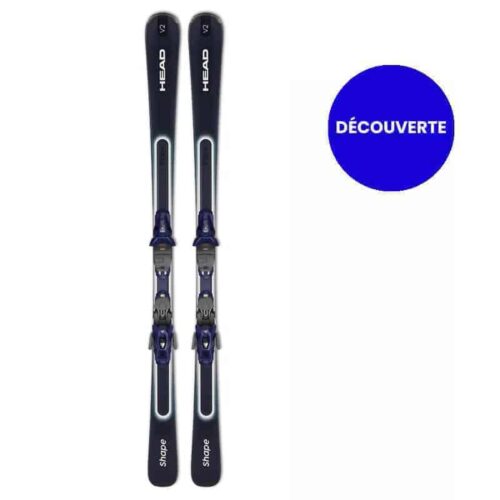 Découverte skis snow seuls